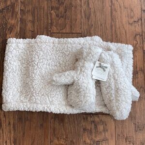 Lemon- scarf & mittens